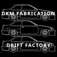 AE86 Levin Notch [White Print] - Mens Supply Hood Design