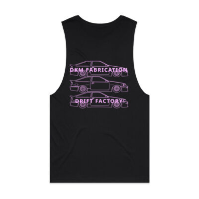 AE86 Levin Hatch [Pink Print] - Mens Barnard Tank Thumbnail