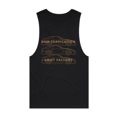 Mazda FC RX7 [Tan Print] - Mens Barnard Tank Thumbnail