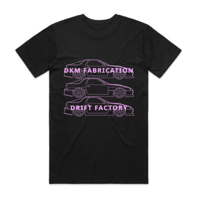 Mazda FC RX7 [Pink Print] - Mens Staple T shirt Thumbnail