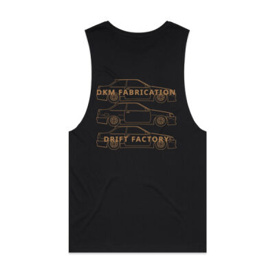 AE86 Levin Notch [Tan Print] - Mens Barnard Tank Thumbnail