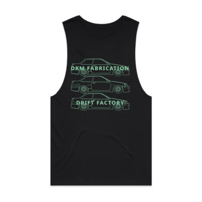 AE86 Levin Notch [Teal Print] - Mens Barnard Tank Thumbnail