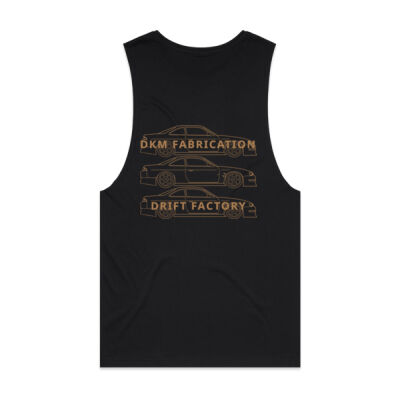 Nissan S14 Silvia [Tan Print] - Mens Barnard Tank Thumbnail