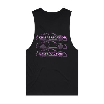 Nissan S14 Silvia [Pink Print] - Mens Barnard Tank Thumbnail