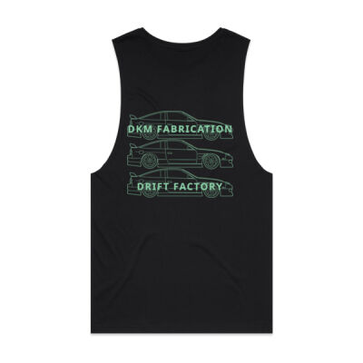Nissan 180SX / 240SX [Teal Print] - Mens Barnard Tank Thumbnail