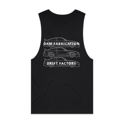 Nissan 180SX / 240SX [White Print] - Mens Barnard Tank Thumbnail