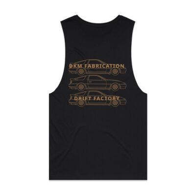 Toyota A70 Supra (Tan Print) - Mens Barnard Tank Thumbnail
