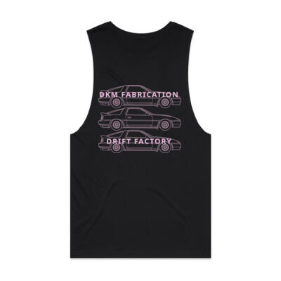 Toyota A70 Supra (Pink Print) - Mens Barnard Tank Thumbnail